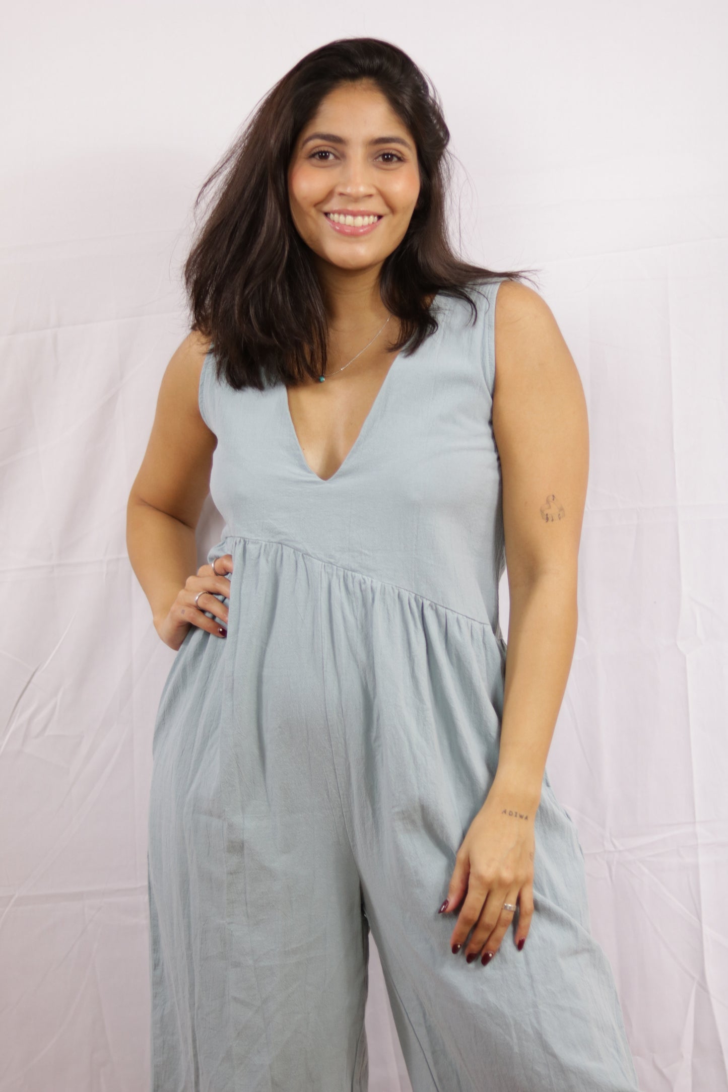 Blue Jumpsuit
