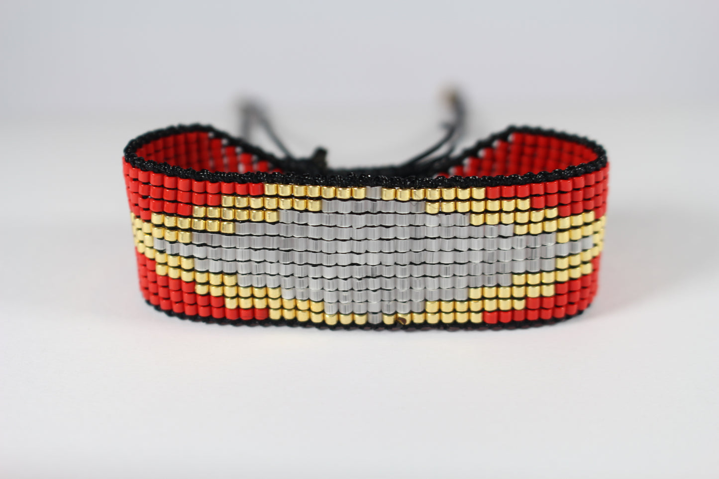 Diamonds in Red and Black