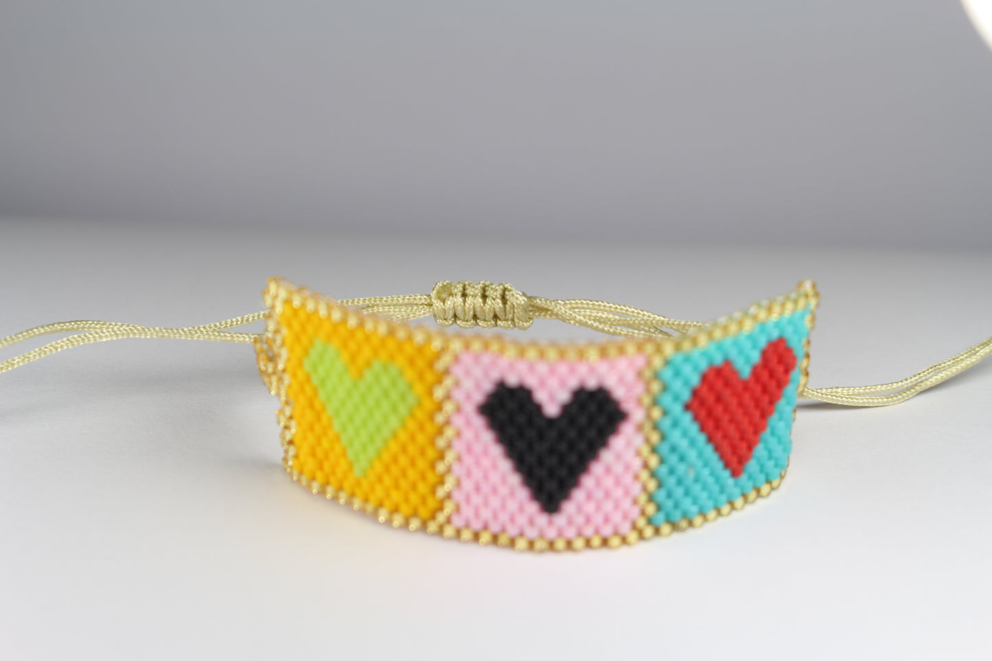 Colored hearts