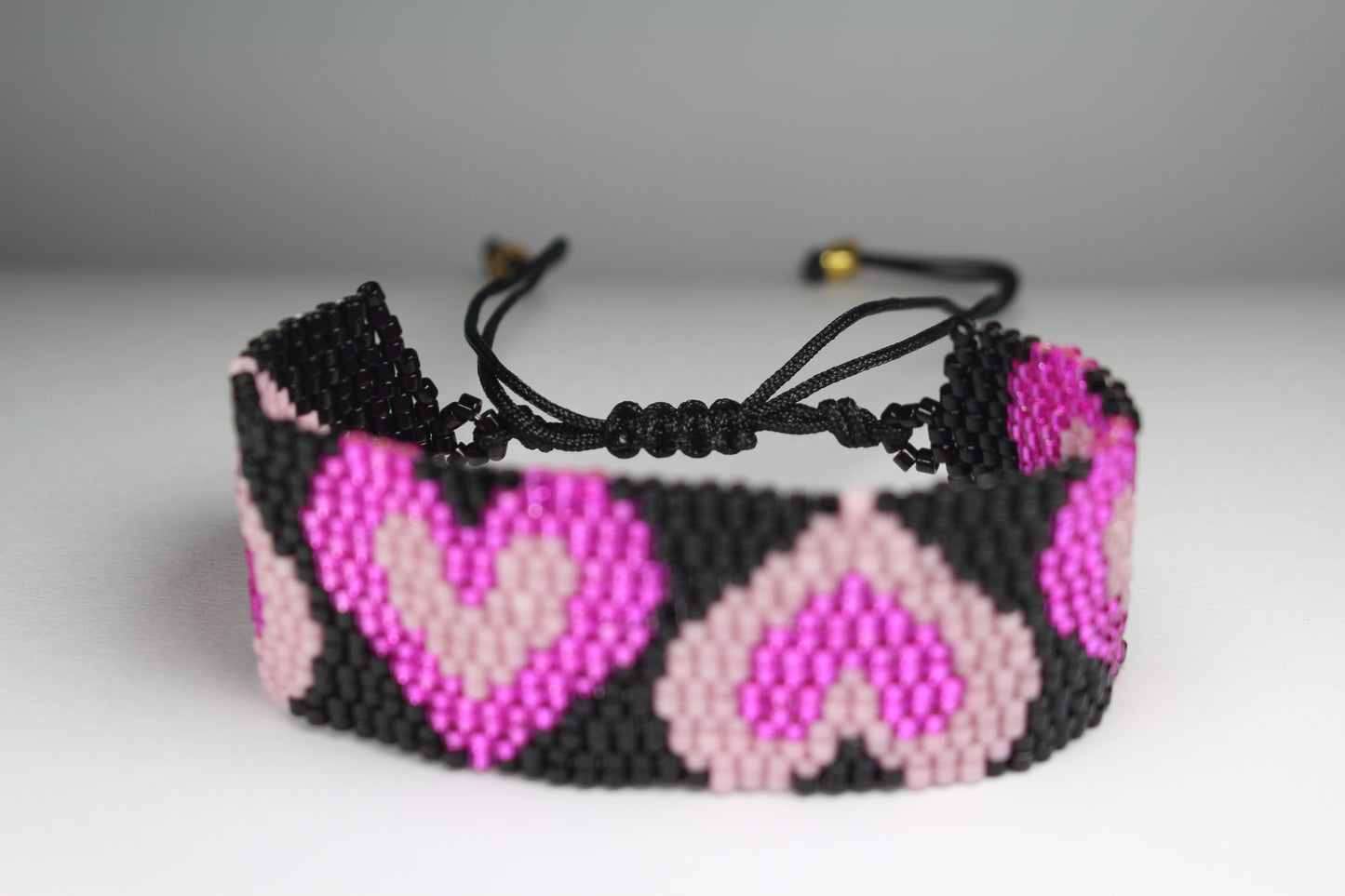 Purple Hearts in Black