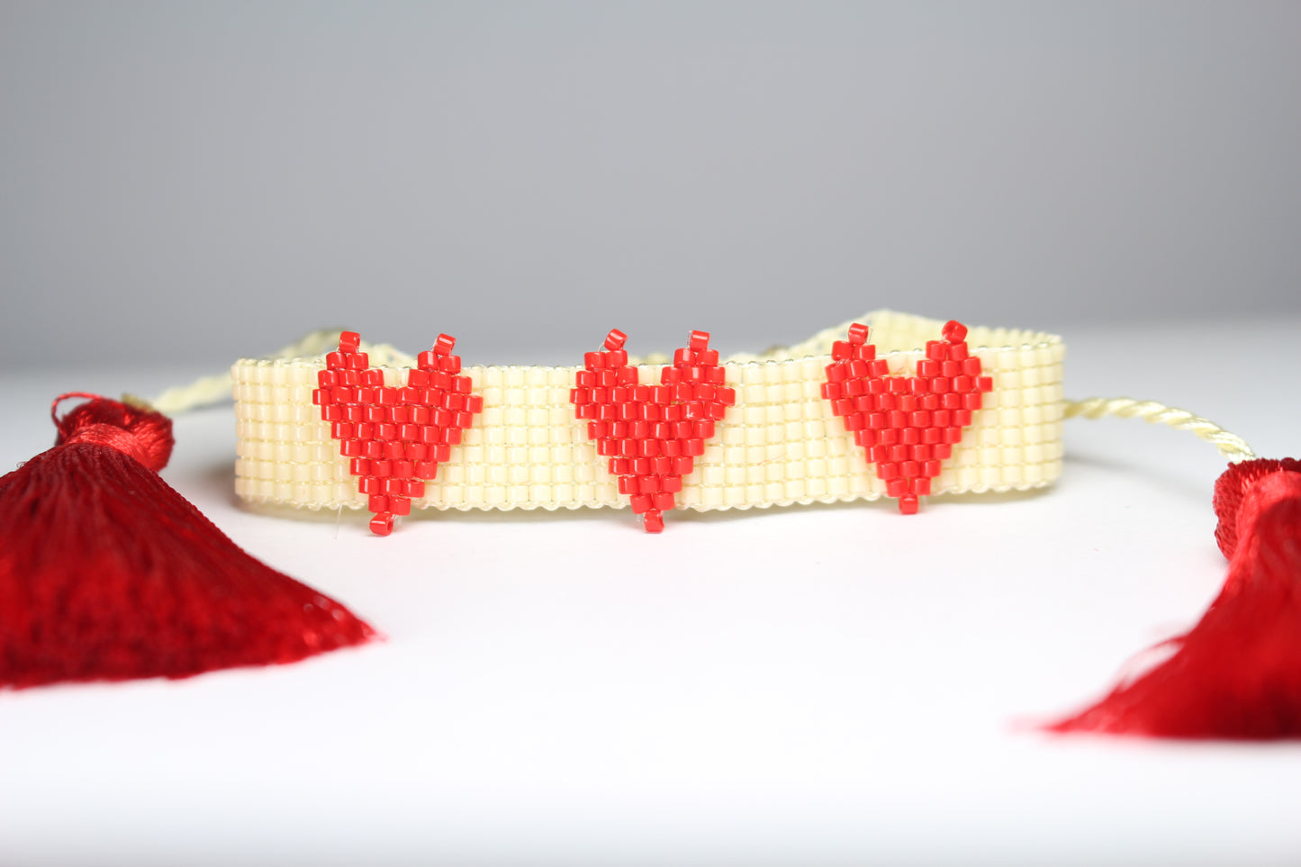 Puffy Red Hearts