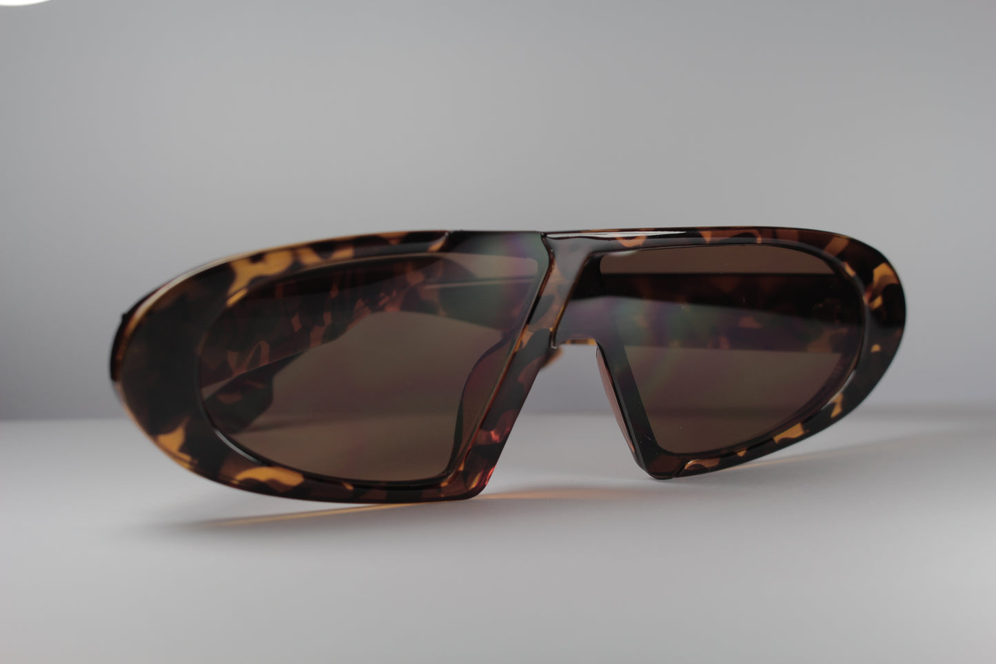 Brown Oval ZigZag